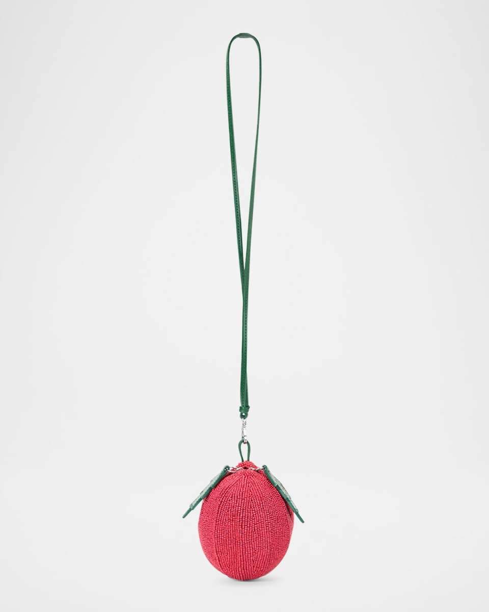 Campari Beaded Crossbody Bag